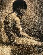 Georges Seurat The seated Teenager oil painting picture wholesale